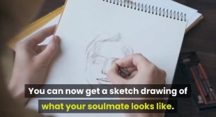 One sketch can CHANGE your life: Look into your soulmate’s eyes